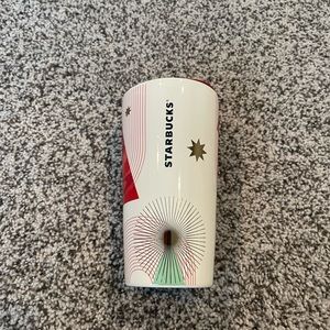 Starbucks  12oz holiday ceramic cup